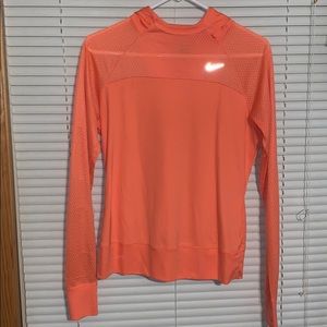 Orange Nike athletic shirt